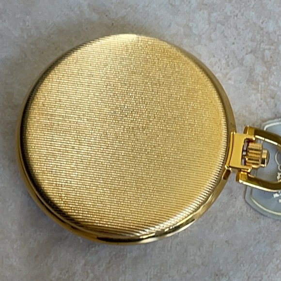 Colibri pocket Watch battery gold tone w/date - Picture 5 of 6